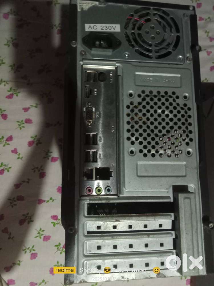 Pc Zebrocnics H61 motherboard+I3 2100 processor+4gb Ram + cabinet