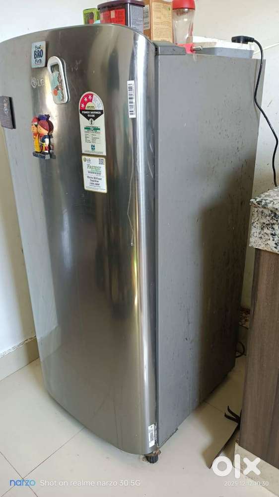 Used LG 3 Star Refrigerator 190L single door