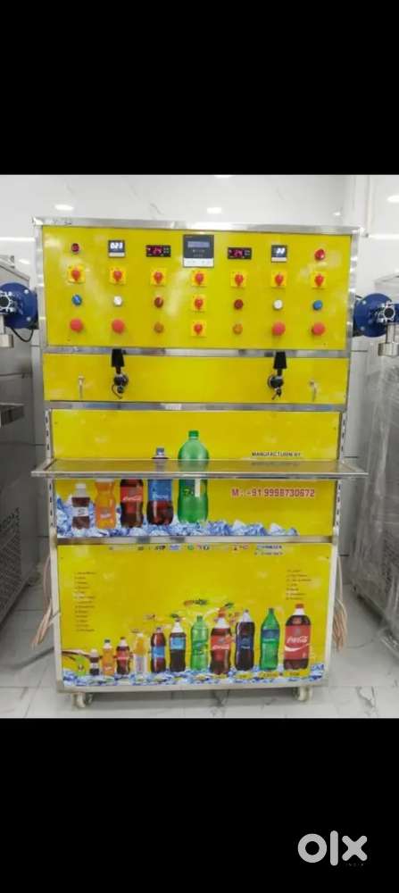 SS Soda machine use only 1 year 150000