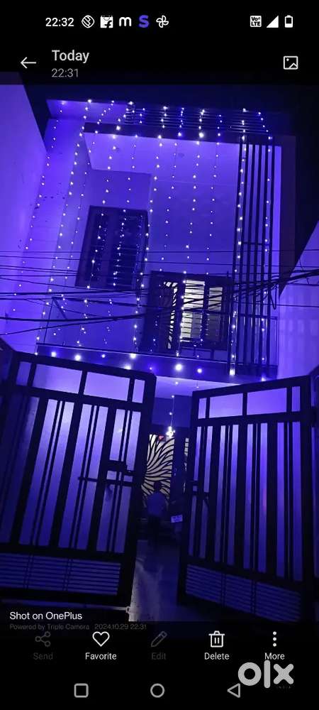 1BHK, AC Room, Gated Colony, Neat and clean appartment, 1st floor