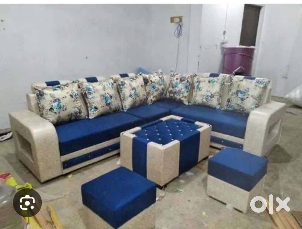Friday special buy new sofa 8499, L size sofa 13999/- Emi available