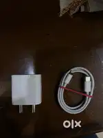 Apple 20w charger with type c to lightning cable original