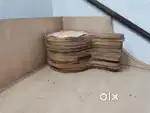 Wooden pizza platter