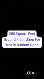 Ground Floor Shop For Fast Food Rent In Ashram Road