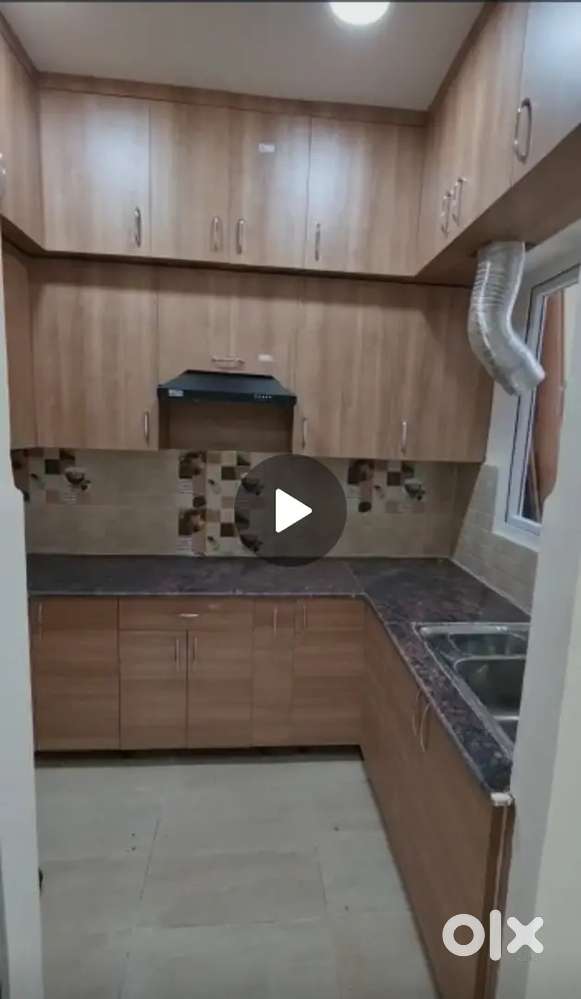 2bhk semi furnished flat