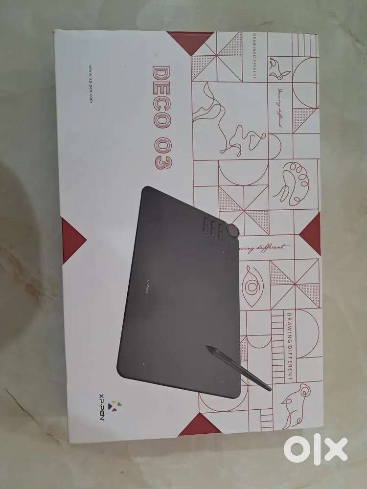 XPPen Deco03 Wireless Drawing Pen Tablet, 10 x 6 Inch, 8192 Levels
