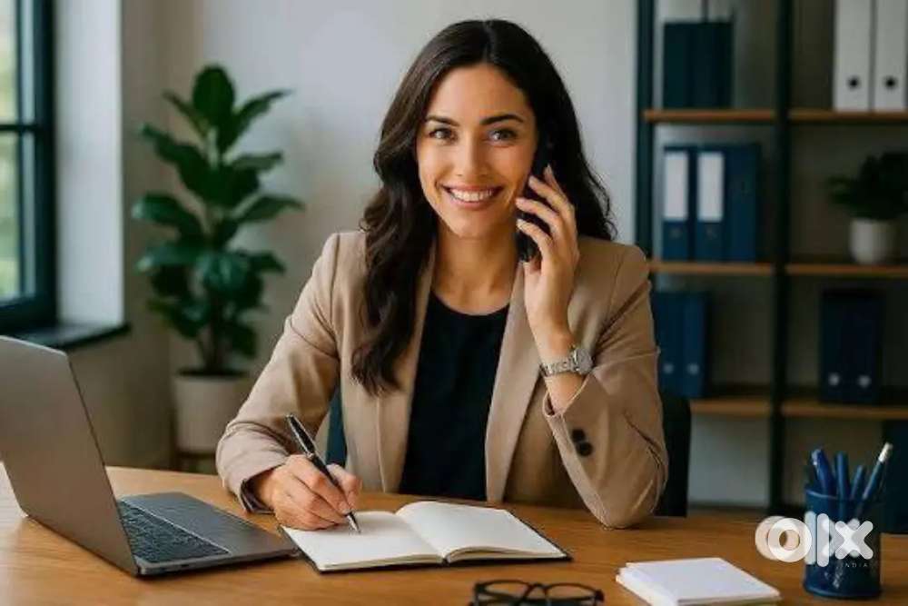 Female personal secretary