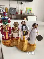 Quilling Kathakali dolls
