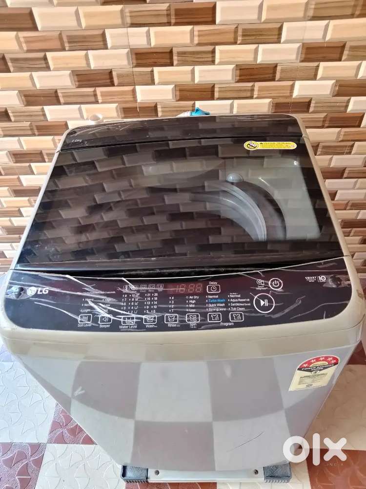 LG washing machine top load (7kg) not used much moving out sale