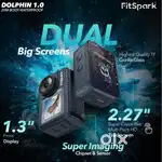 GoPro Dolphin 1.0  fitsperk real 4k dual screen action camera 25.11.24