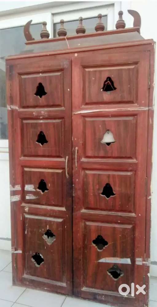Pooja Room coupboard pure Padauk wood