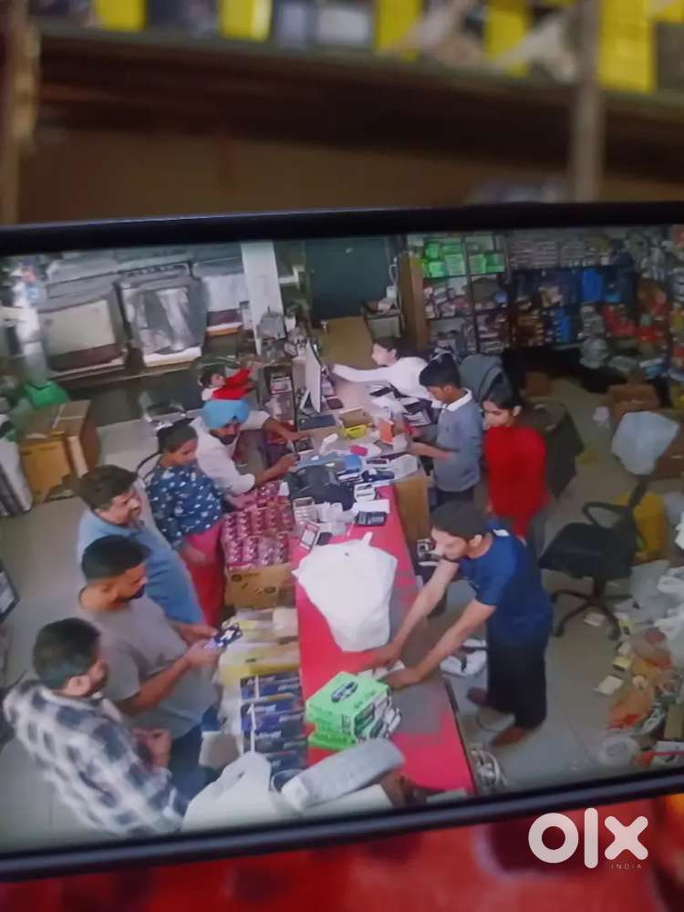 Salesman for electrical store