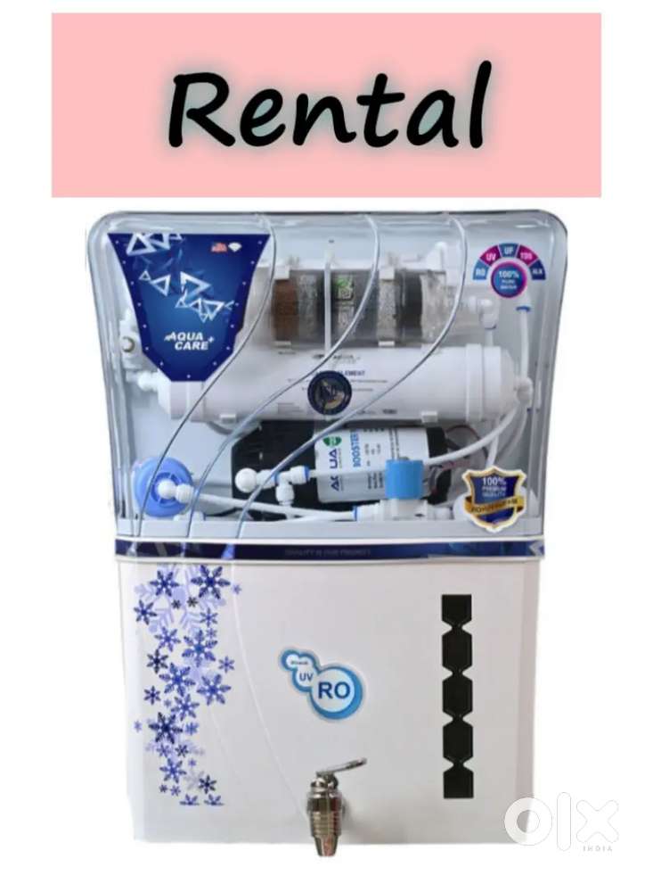 Water purifier available on rent