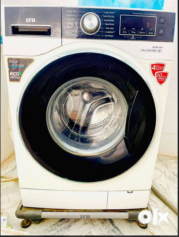 IFB 7.5 KG FRONT LOAD FULLY AUTOMATIC WASHING MACHINE - PRISTINE COND*