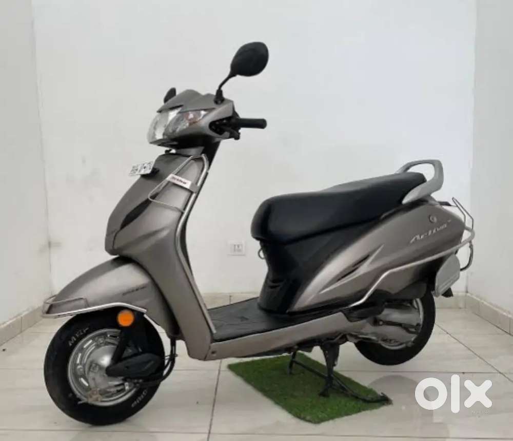 Honda activa 4g with new tires