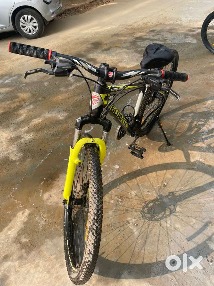 Ready to ride bicycle