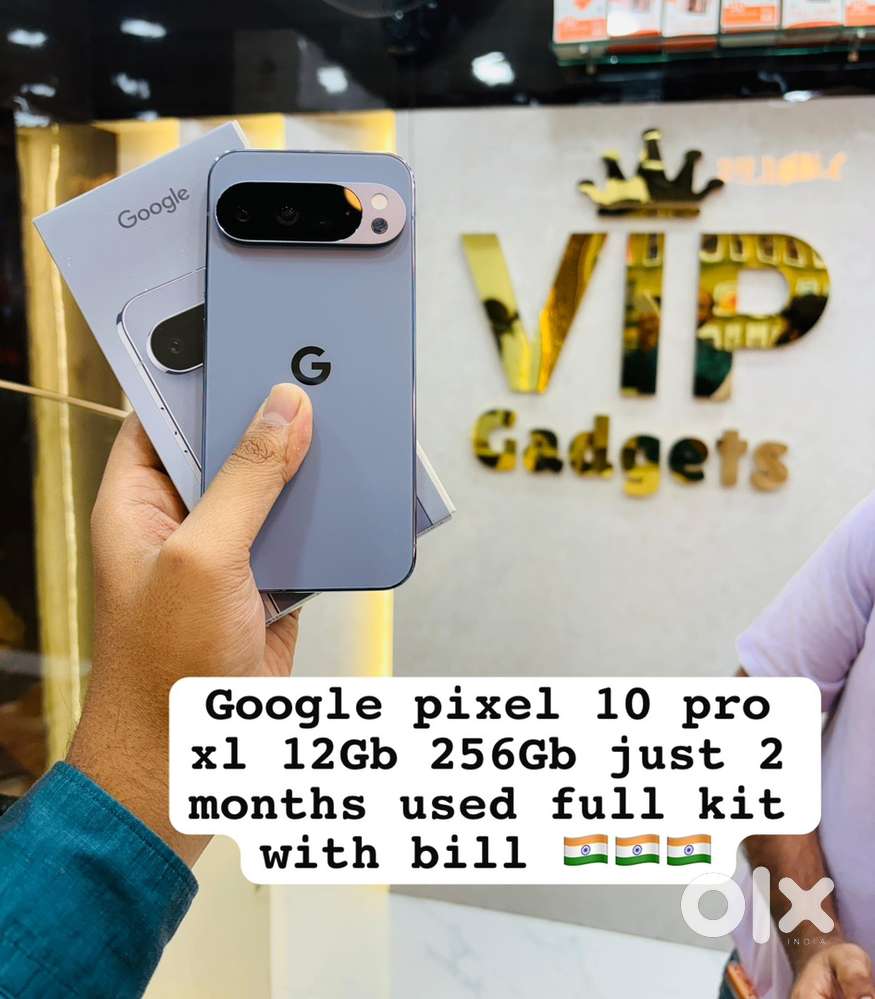 Vip gadgets pixel 10 pro xl 12Gb 256Gb indian
