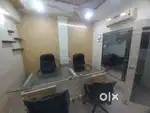 Furnished office on rent@Gurukul  x road for IT, CA, DSA