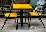 CAFE CHAIRS TABLES/RESTAURANT COUPLE DINNING SET/HOTEL CHAIRS TABLES