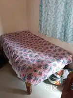 Soft bed with mattress , 2 chair , folding table.