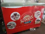 300L Ice Cream Display Freezer- Good Condition, For Sale