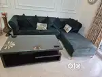 L shape sofa set