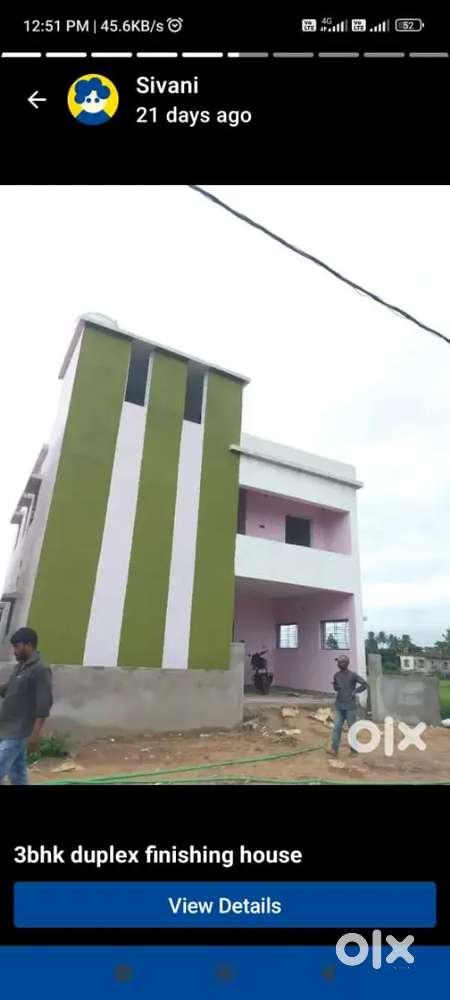 3bhk duplex finishing house