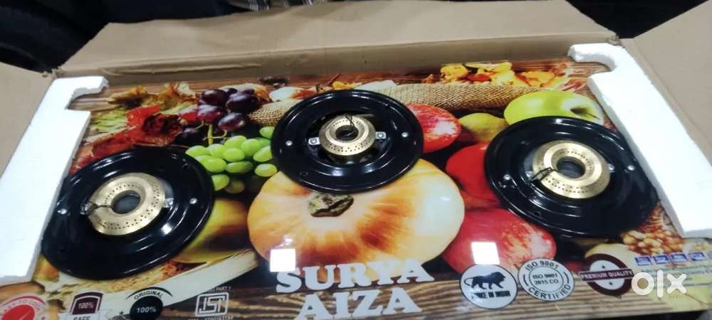 3 Burner's GAS STOVE