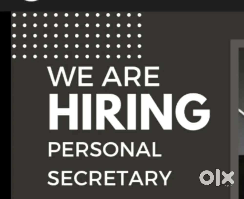 Wanted Female Parsanal Secretery, Age 20 to 35