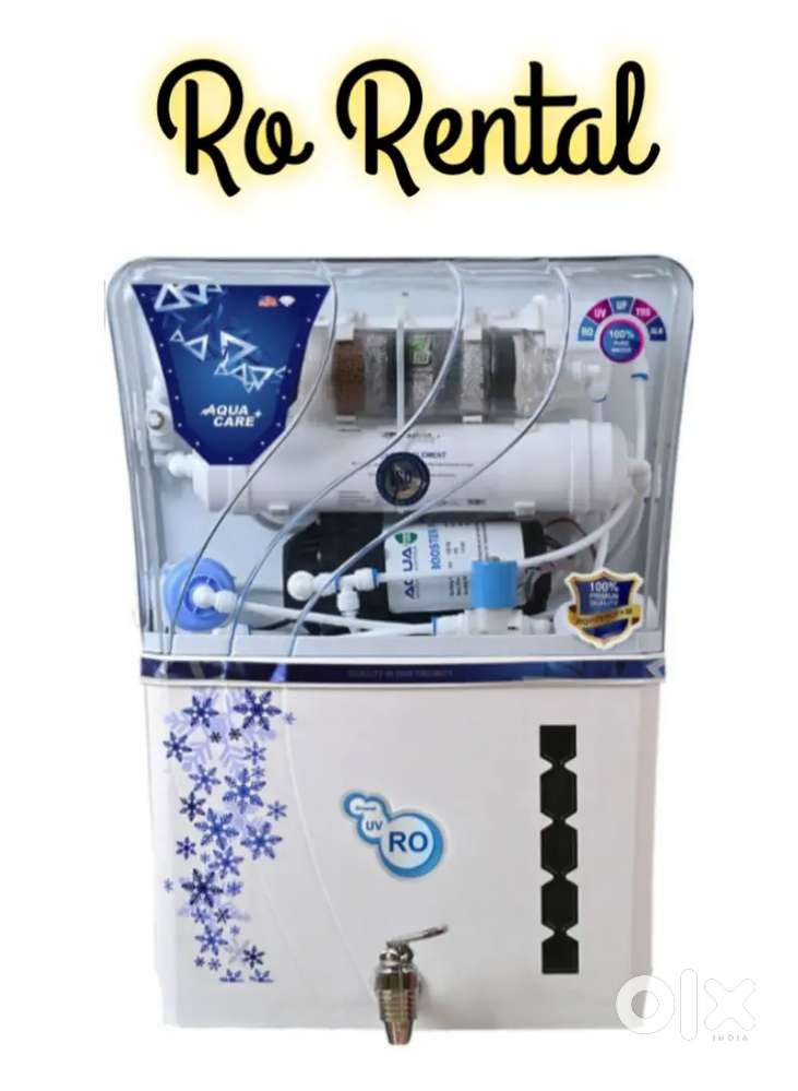 Water purifier available on rent