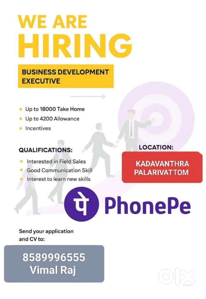 We need a business development executive welcome to our company