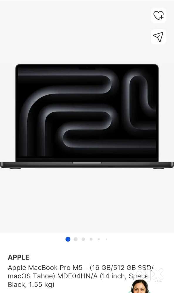 Macbook pro m5 2025 indian just opened