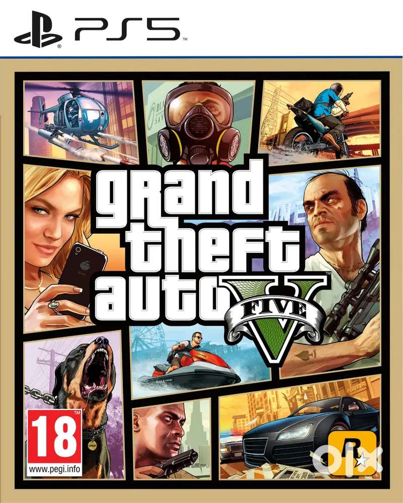 GRAND THEFT AUTO V (GTA V) PS4 & PS5 game
