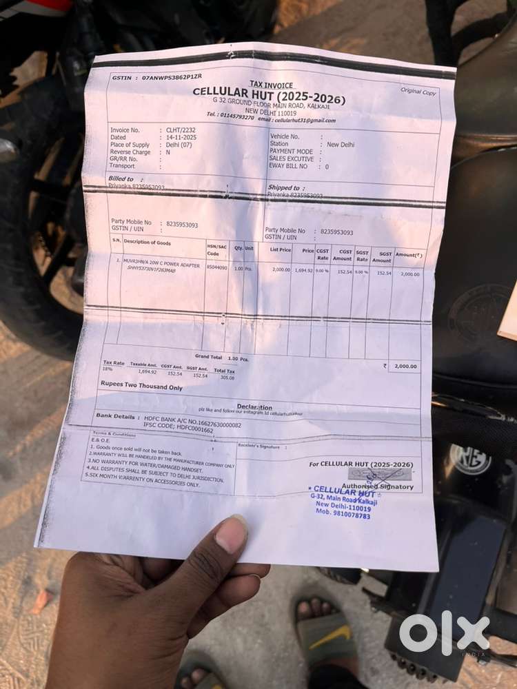 Original Apple 20W Fast Charger