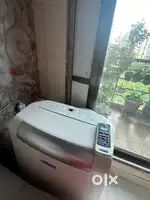 Blie star 1 ton portable AC wirh remote and fittings