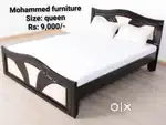Brand new queen size wooden cot directly from the maker's