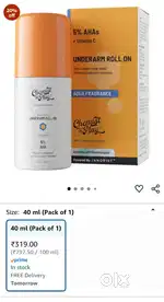 Chemist at Play UnderArm Roll-On  Alcohol Free - 40ml