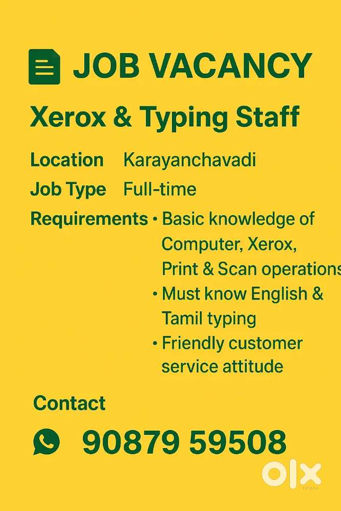 Xerox shop