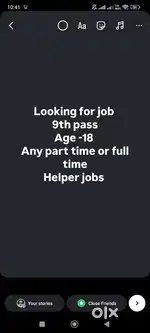 Looking for jobs