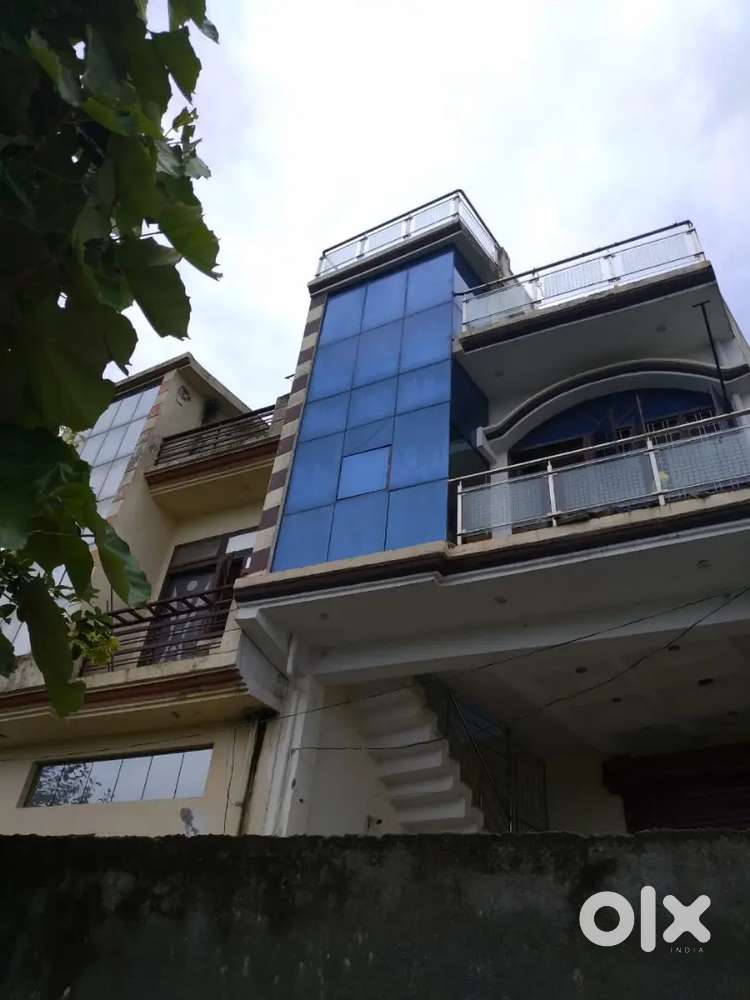 Semi comercial hall plus duplex house near Nissan showroom
