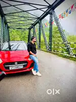 Swift VXI red fire most attractive colour with 16 inch allow