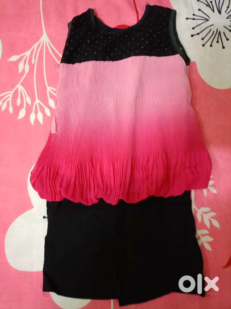 5-6 years girl western frock