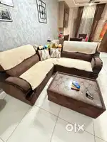 Sofa set with center table for sale