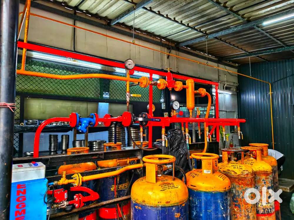 JOB- LPG PIPE LINE WORK