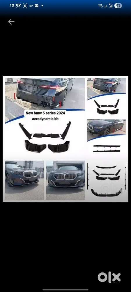 New BMW 5 series aerodynamic kit