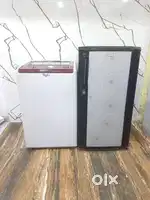 Haier flower model single door refrigerator and washing machine