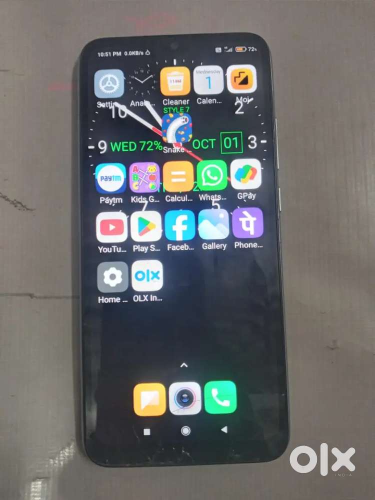 MI 91 Pro 4GB ram 64GB storage good condition display crack