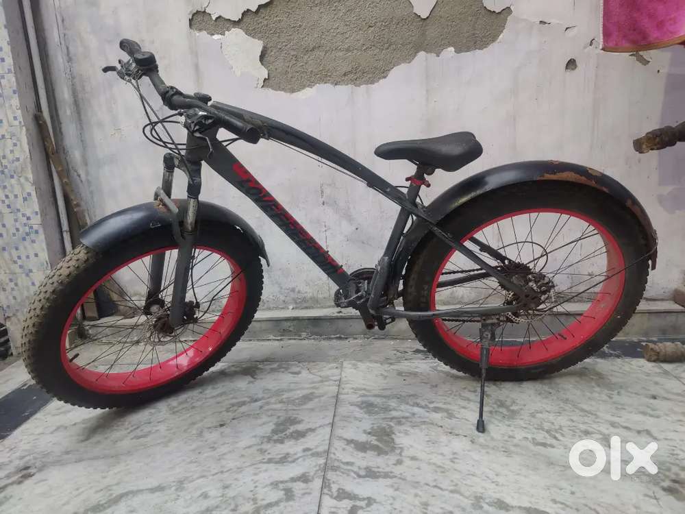 Love Freedom Fat bicycle 26 inch tyres and 21 gear system