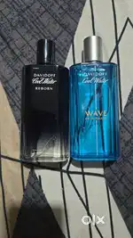 Perfume Davidoff 125ml cool water rebon and cool water wave 125ml