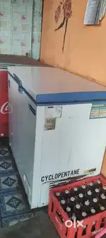 Blue star fridge single door shop purpose